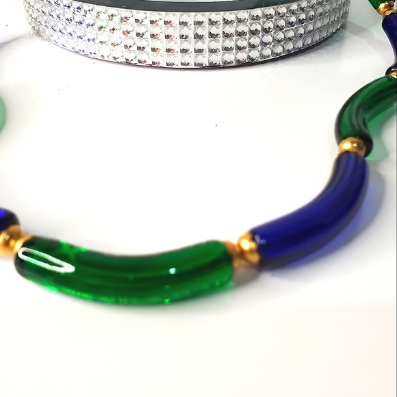 Vintage 1960's ARCHIMEDE SEGUSO for CHANEL Murano Glass Necklace - Picture 4 of 6